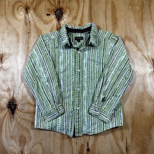 Wonderboy Toddler Stripe Button Down Size 5T Boy